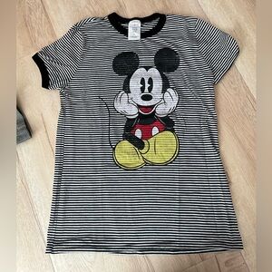 Disney Mickey Mouse Kids T-Shirt - Black, White, and Yellow